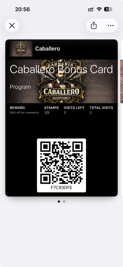 Cartão de fidelidade no Apple Wallet no iPhone