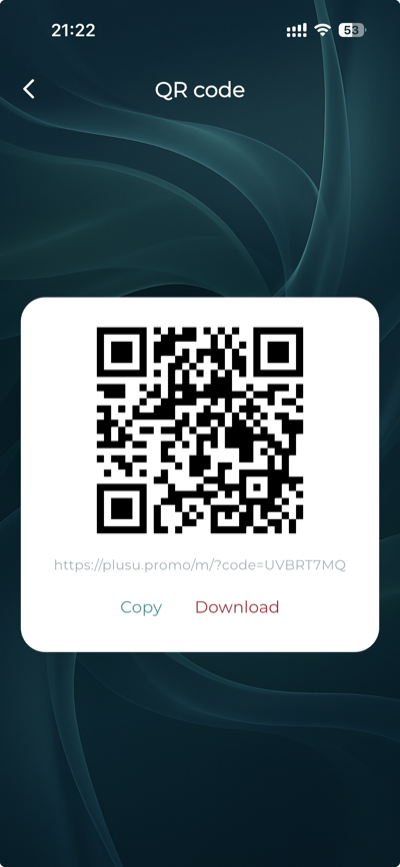 QR para a recepção da barbearia